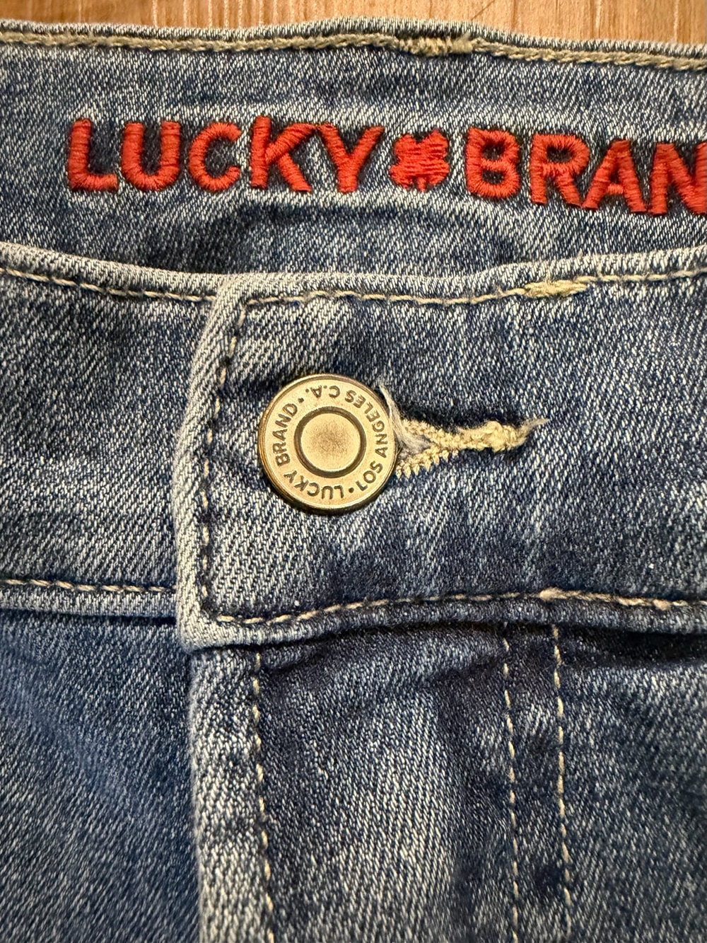 Lucky Brand Jeans 223 Straight 32x29 Blue Jeans - Picture 6 of 6
